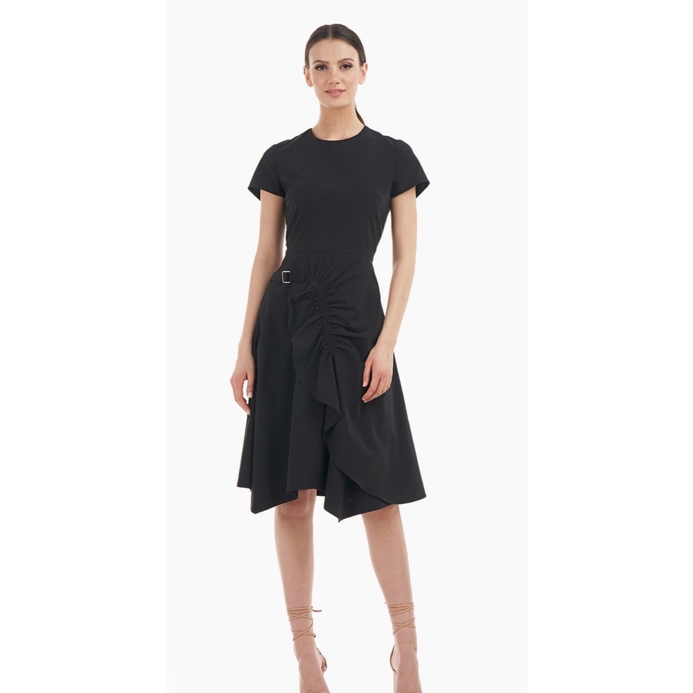 Kay Unger Black NOA Knee Length Lady's‎ Dress NWT Sz 14